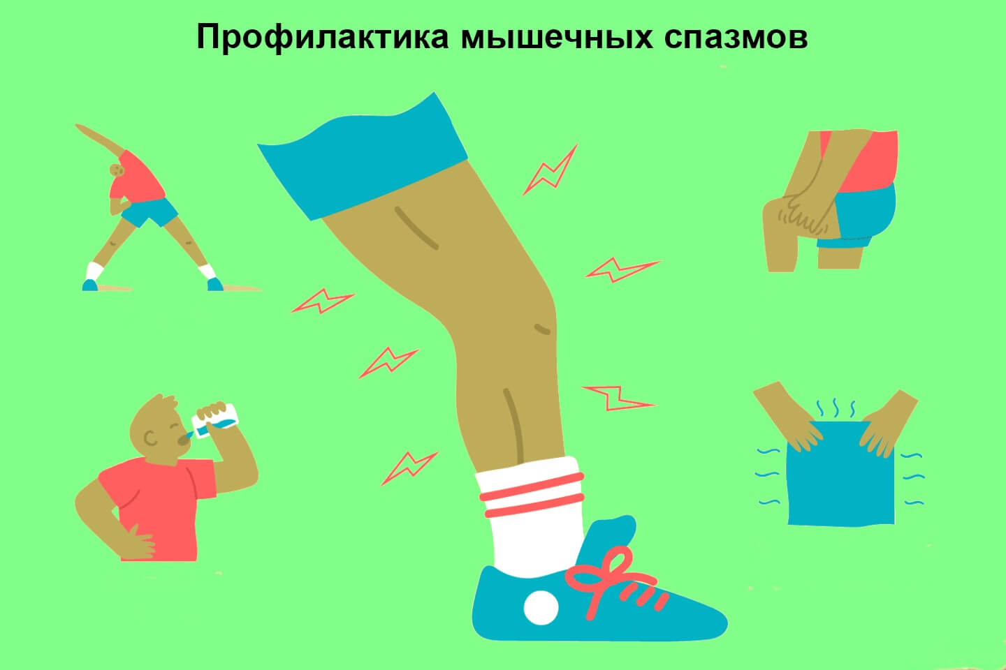 профилактика спазмов
